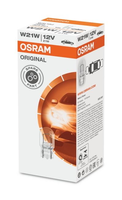 Preview: Osram Glassockellampe 12V 21W (OS-7505)